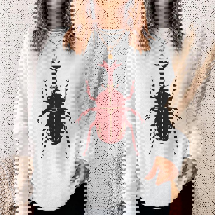 ヤマトカブト _昆虫_カブトムシ スウェットシャツ 彼女への贈り物