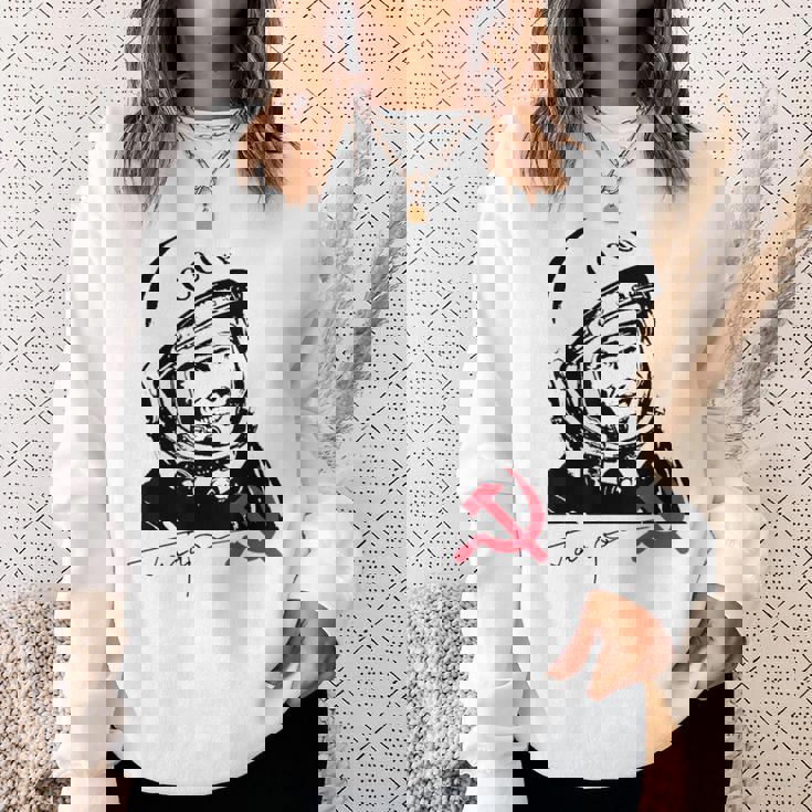 ユーリ・ガガーリン ソ連ロスコスモス コスモノート スウェットシャツ 彼女への贈り物