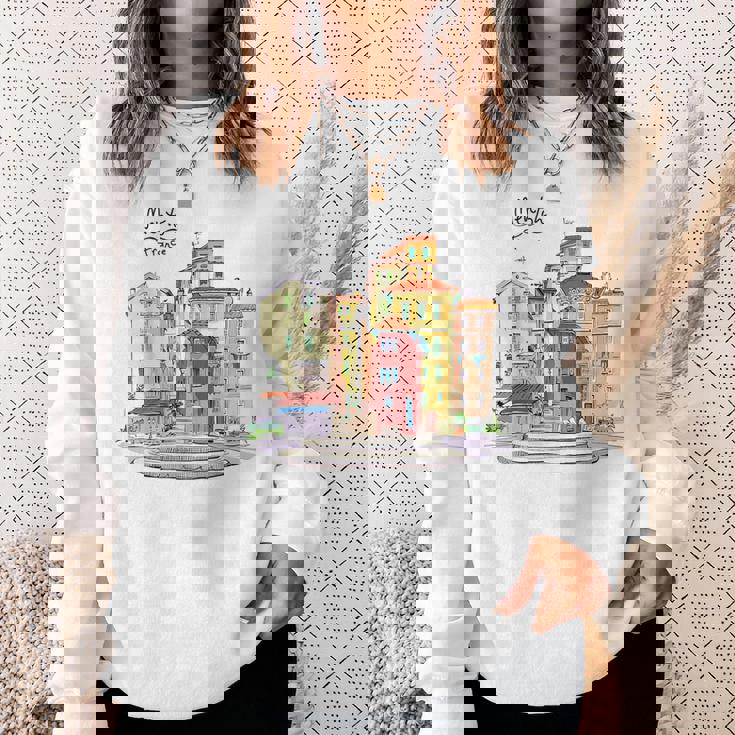 ヨーロッパ フランス パリ マントン フランス 家族 バケーション お土産 スウェットシャツ 彼女への贈り物