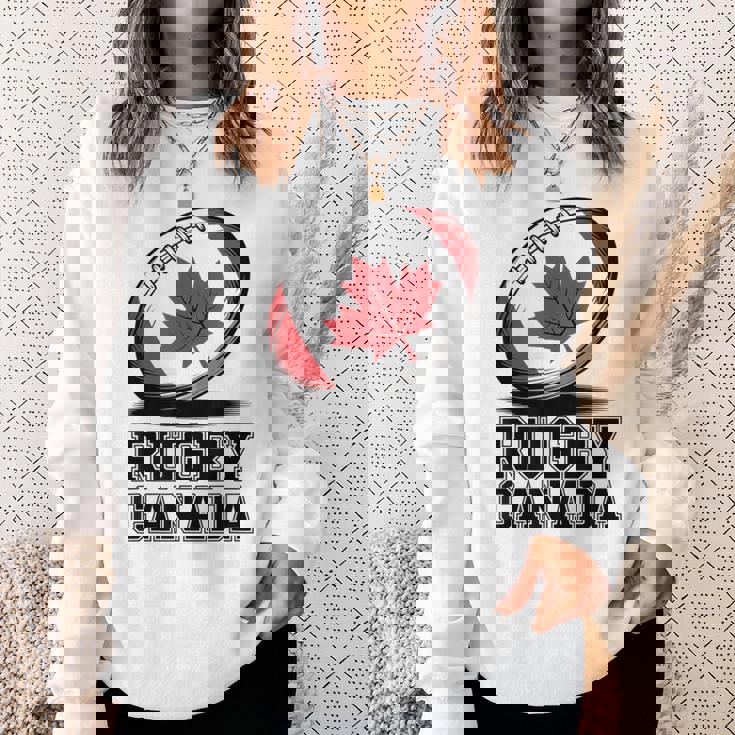 ラグビー カナダ ファン メープルリーフ スポーツ メンズ カナダ国旗 レディース スウェットシャツ 彼女への贈り物