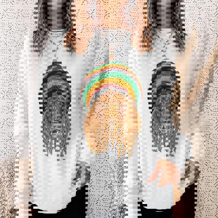 ラスタライオン ジャマイカ ラスタファリ カラーギフト レゲエ愛好家に スウェットシャツ 彼女への贈り物