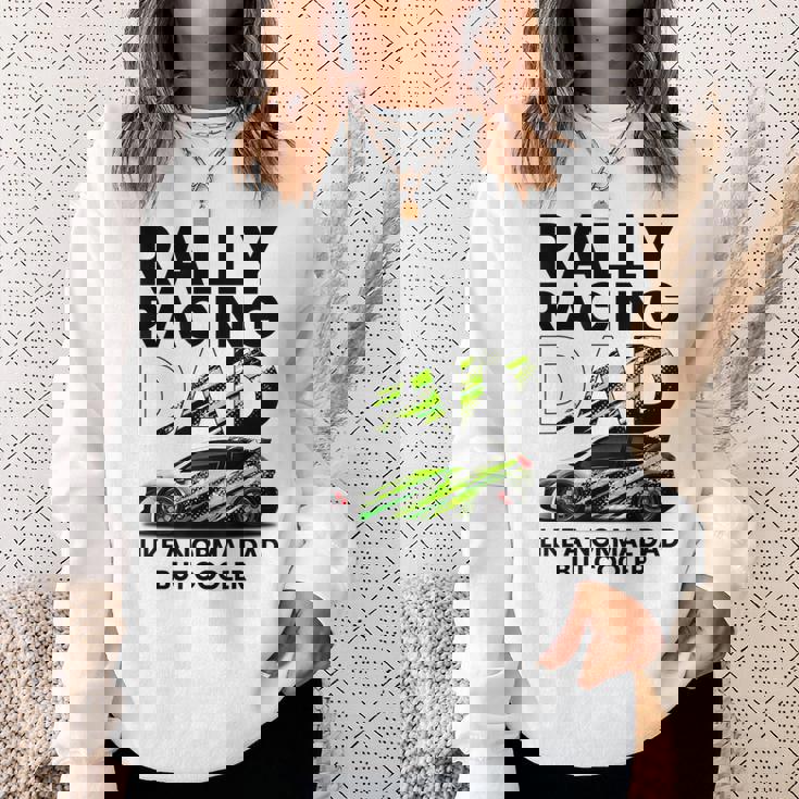 メンズ ラリーレース 父 ファニー ラリーカー レーシング お父さん スウェットシャツ 彼女への贈り物