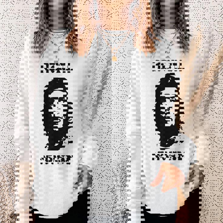 リコール ギャヴィン・ニューソム 反共産主義 反左 チェ・ゲバラ スウェットシャツ 彼女への贈り物