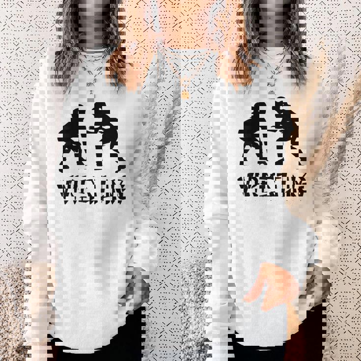 レスリング グレコローマン フリースタイルレスリング スウェットシャツ 彼女への贈り物