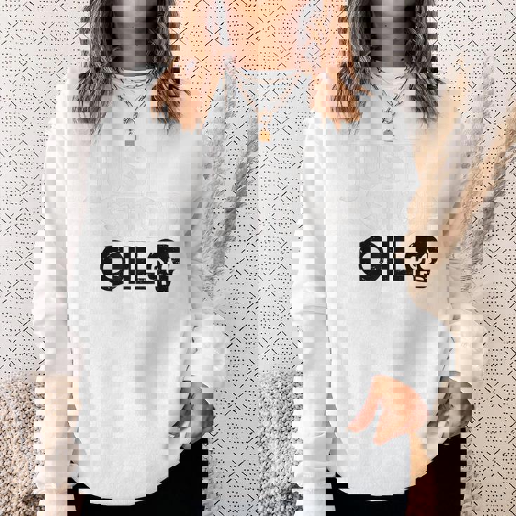 レトロ Justtop Oilave The Earth Meme スウェットシャツ 彼女への贈り物