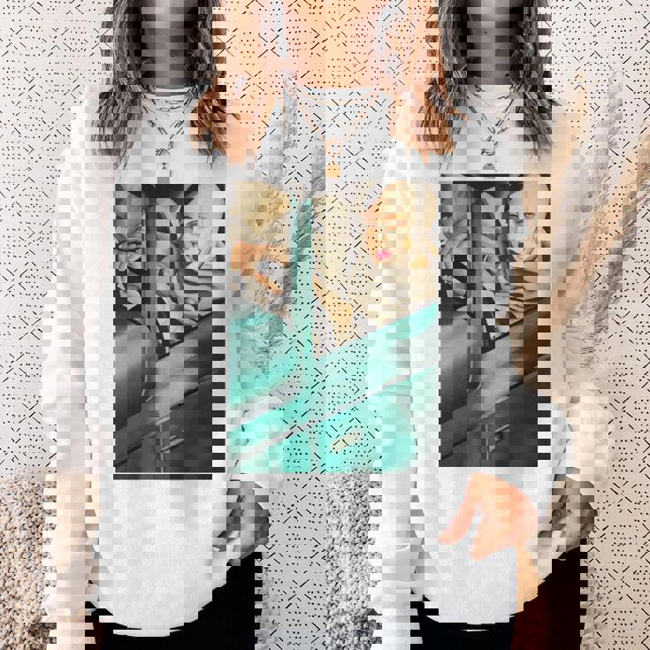 レンピカセルフポートレートの絵画autoportrait タマラ・ド・レンピッカ 長袖tシャツ スウェットシャツ 彼女への贈り物