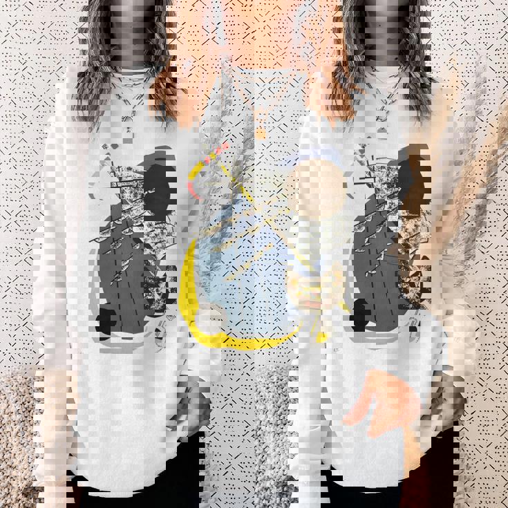 ワシリー・カンディンスキー作「スモール・ワールドii」1922 長袖tシャツ スウェットシャツ 彼女への贈り物