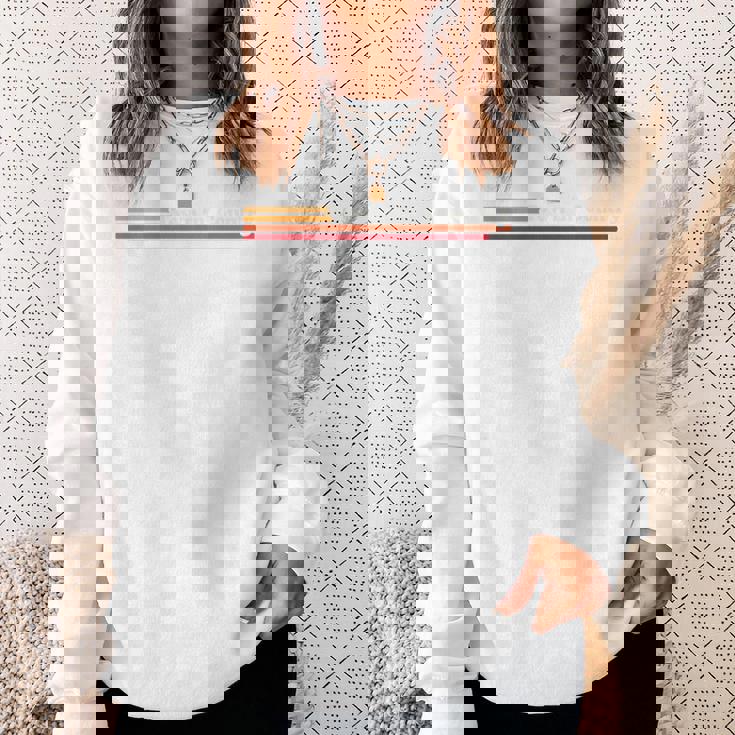 ヴィンテージ 1980年代グラフィックスタイル Town 'N' Country Florida 長袖tシャツ スウェットシャツ 彼女への贈り物