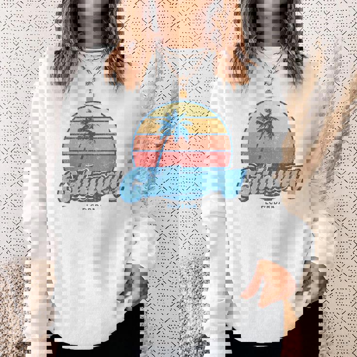 ヴィンテージ キャロウェイ フロリダ Fl クラシック 70年代 レトロ サーファー スウェットシャツ 彼女への贈り物