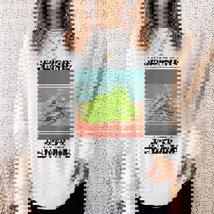 ヴィンテージ 枝豆 食べ物好き 週末は枝豆好きの人へ スウェットシャツ 彼女への贈り物