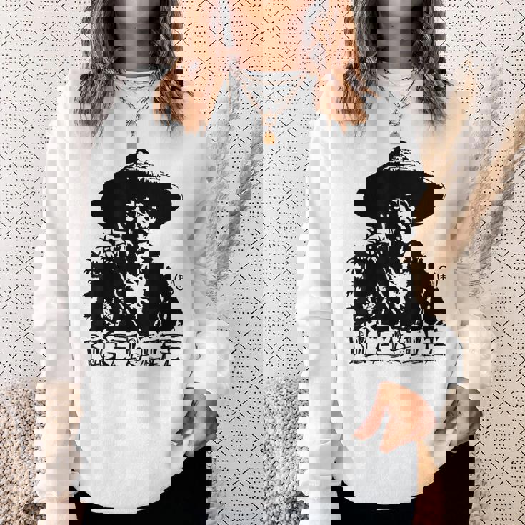 ヴィンテージの米農家のポートレート、米は命です スウェットシャツ 彼女への贈り物