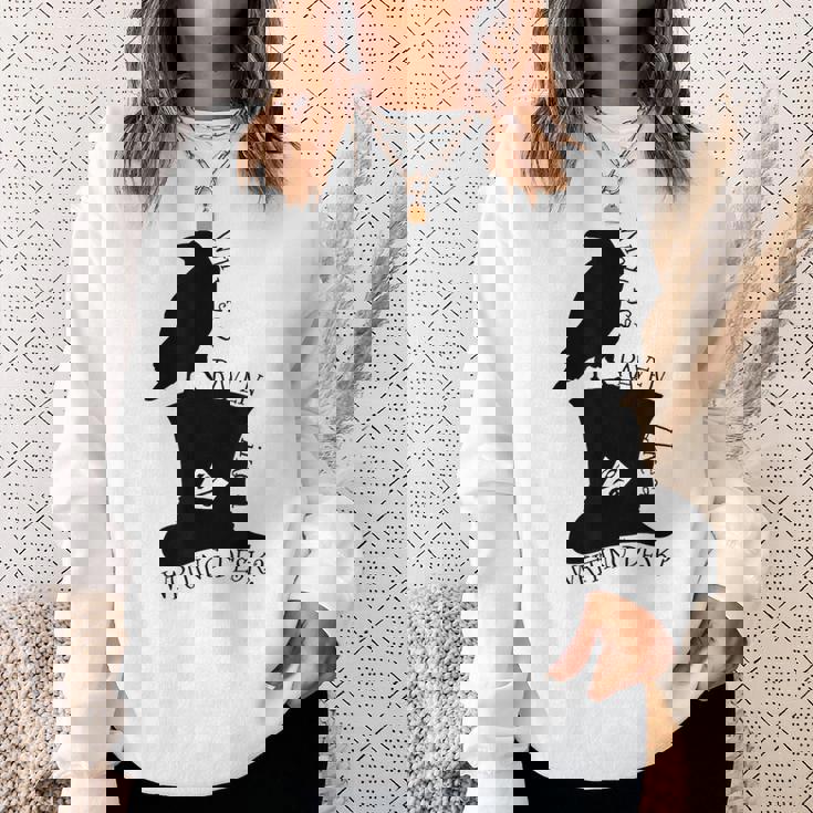 不思議の国のアリス マッドハッター レイブンリドル スウェットシャツ 彼女への贈り物