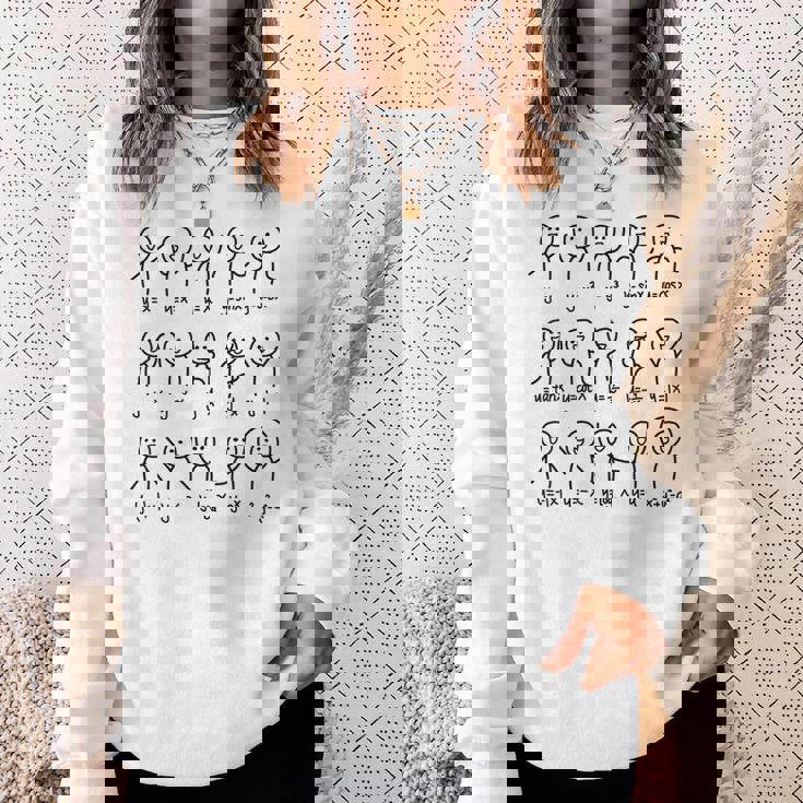 代数ダンス 面白い関数 グラフ 図表 数学方程式 スウェットシャツ 彼女への贈り物