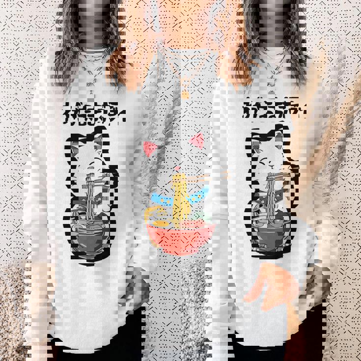 出る杭はぶーたれる 猫 ネタ ことわざ ことわざのもじり ジョーク ギャグ ダジャレ ツッコミ おもしろ スウェットシャツ 彼女への贈り物