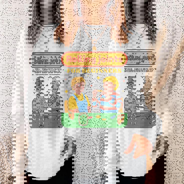 初心者向けツイストジョイント 大麻マリファナ 長袖tシャツ スウェットシャツ 彼女への贈り物