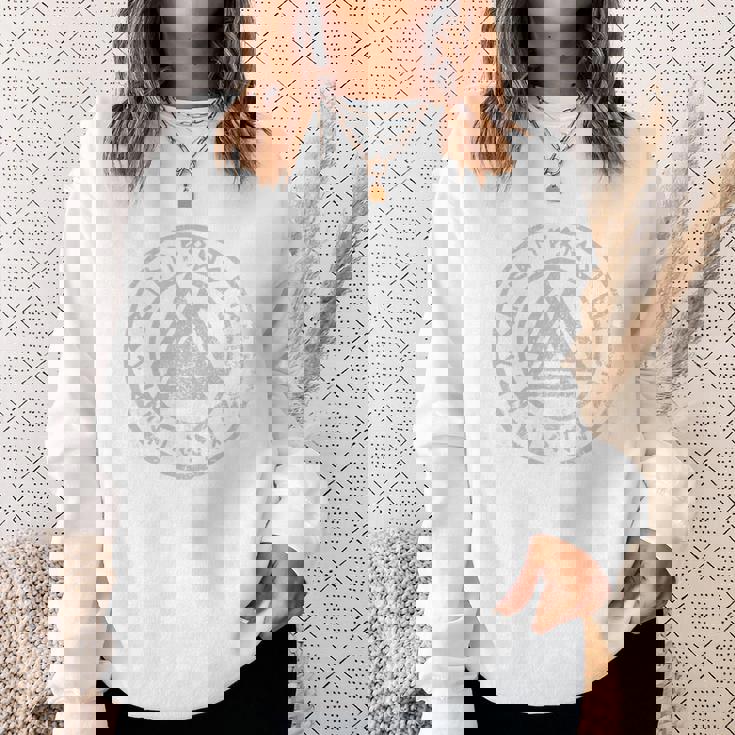 北欧 ヴァルクナット 長袖tシャツ スウェットシャツ 彼女への贈り物