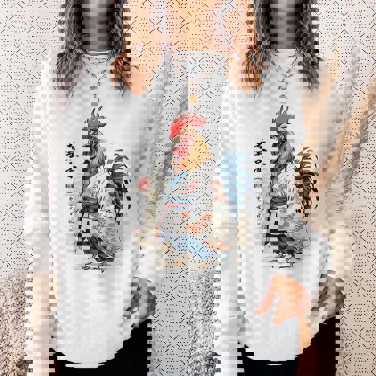 和風チキン 和風美鶏 ストリートウェア スウェットシャツ 彼女への贈り物