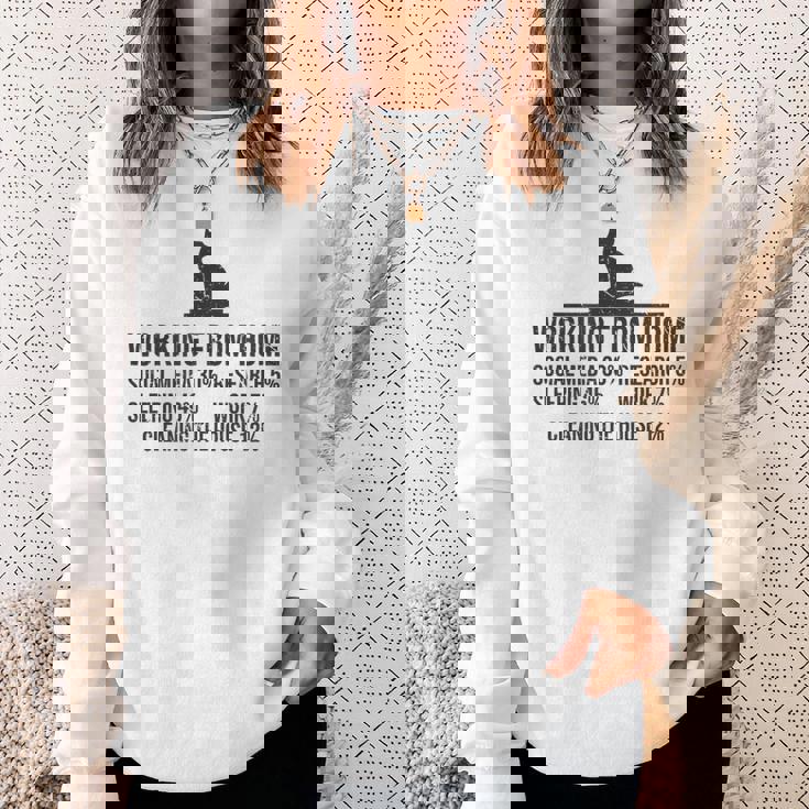 在宅勤務 在宅清掃 スウェットシャツ 彼女への贈り物