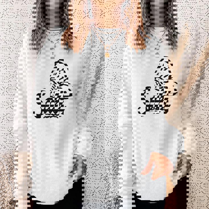 塩 スウェットシャツ 彼女への贈り物