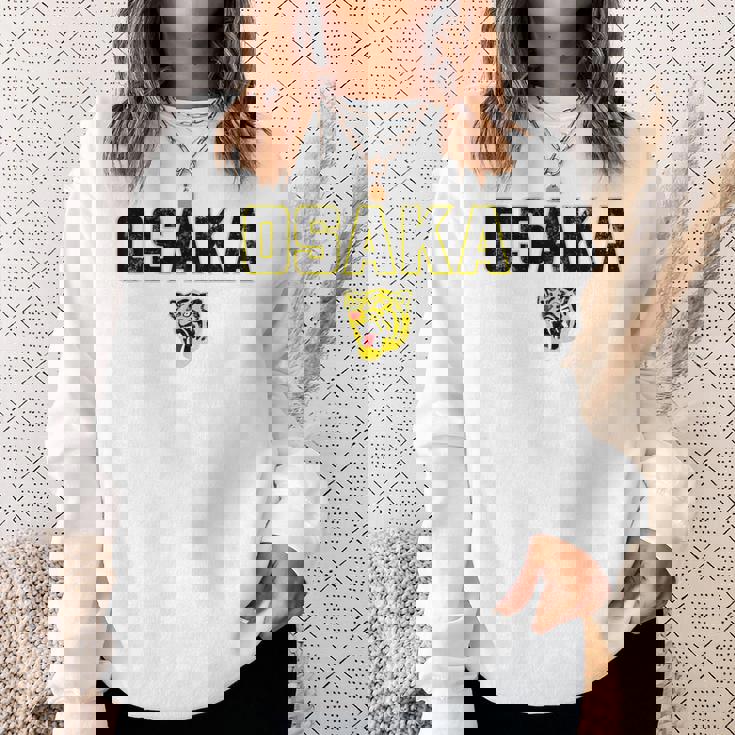 大阪タイガース ヴィンテージ 日本野球 ブラック スウェットシャツ 彼女への贈り物