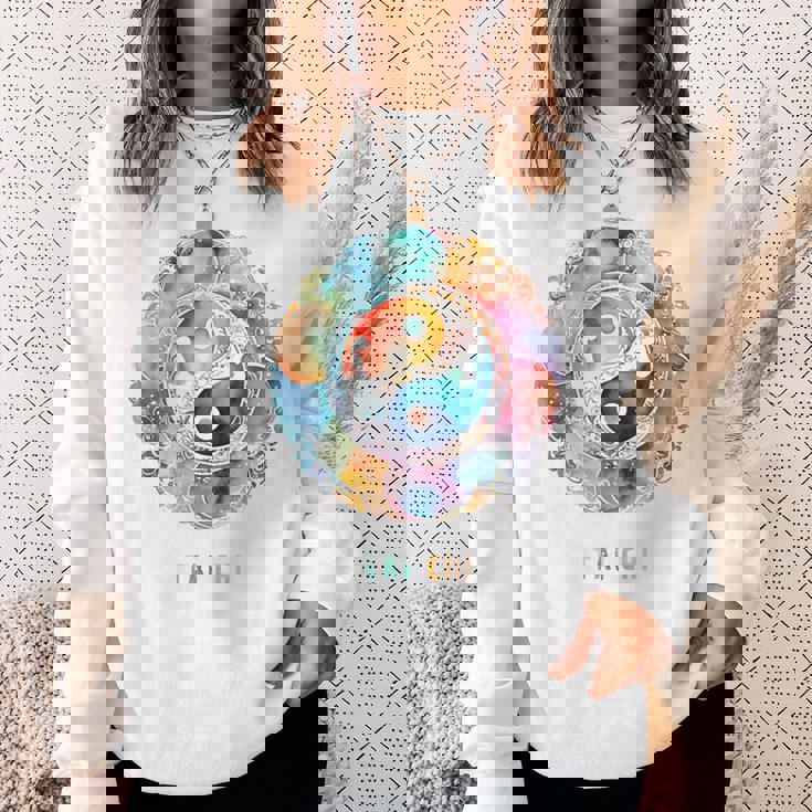 太極拳パステル スウェットシャツ 彼女への贈り物