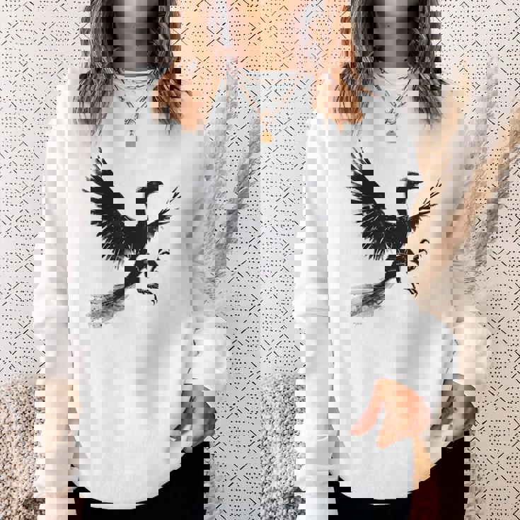 始祖鳥 恐竜モチーフ イラスト 始祖鳥 スウェットシャツ 彼女への贈り物