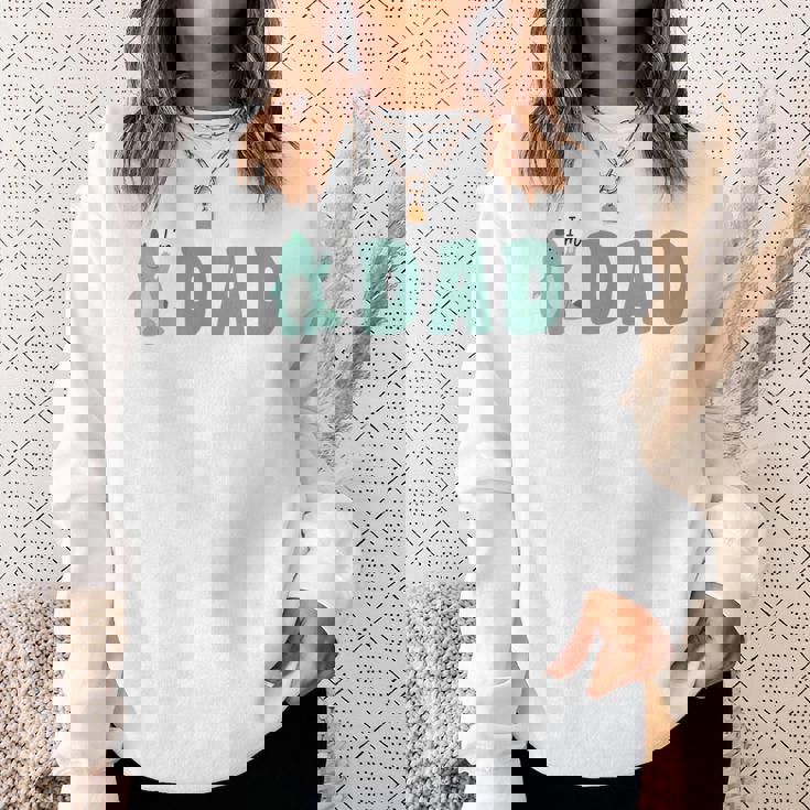 恐竜 かわいい 恐竜好き 家族 お揃い 親子ペア 親子コーデ 家族写真 お父さん 父 パパ I'm Dad スウェットシャツ 彼女への贈り物