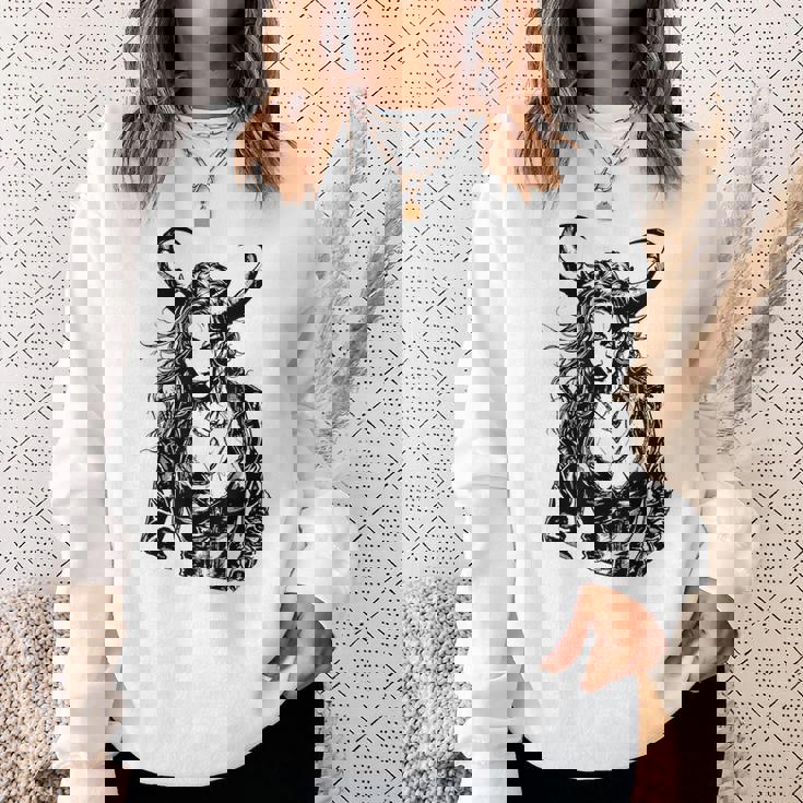 悪魔の女 スウェットシャツ 彼女への贈り物