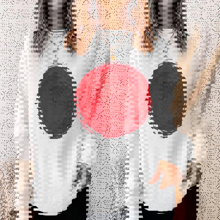 日本国旗 昇る太陽 日照 日の丸 スウェットシャツ 彼女への贈り物