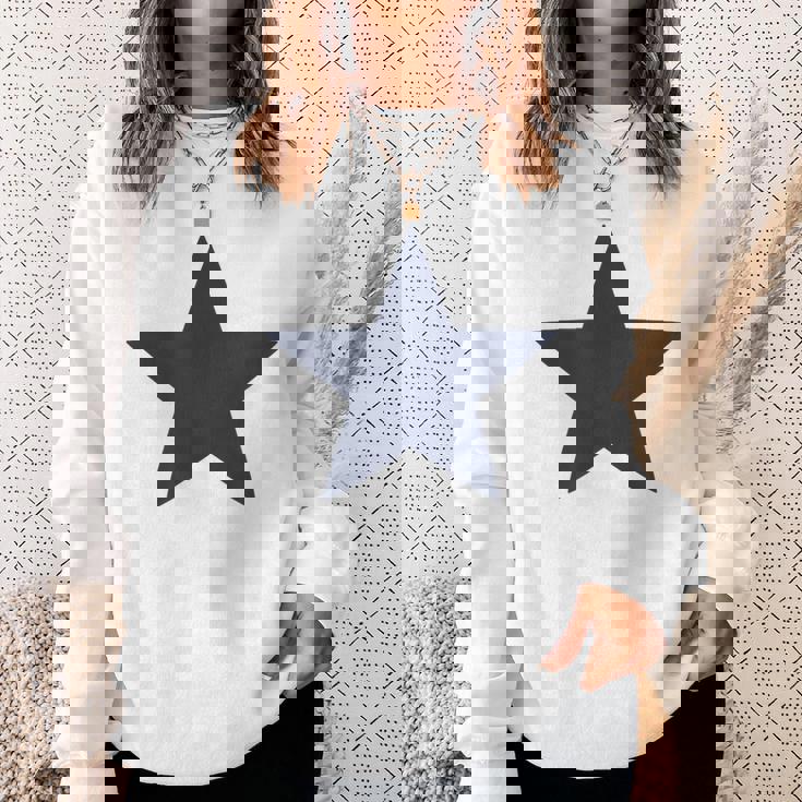 星 星柄 メンズ レディース ブランド おしゃれ かっこいい かわいい プリント 大きサイズ 紺 春夏 ブルーステラ スウェットシャツ 彼女への贈り物