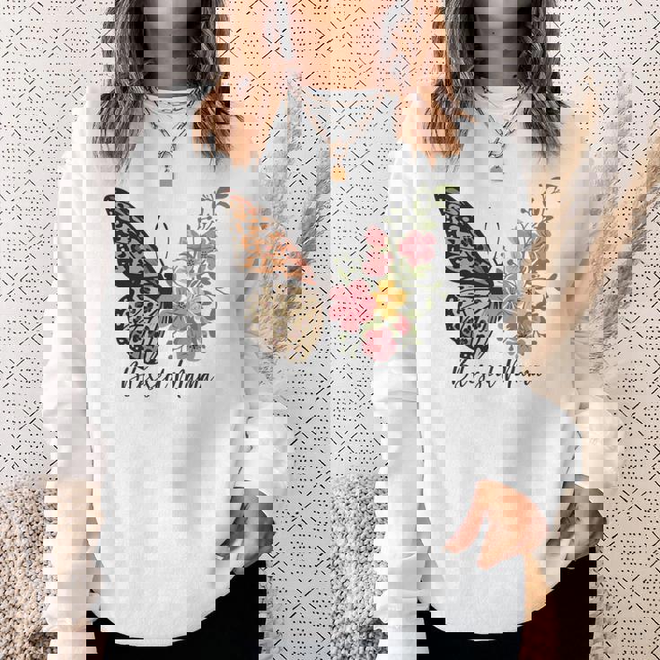 最高のママ史上最高の母の日祝福されたママ 長袖tシャツ スウェットシャツ 彼女への贈り物