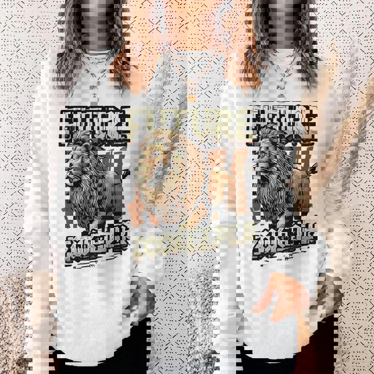 未来の飼育係ライオンの恋人 スウェットシャツ 彼女への贈り物