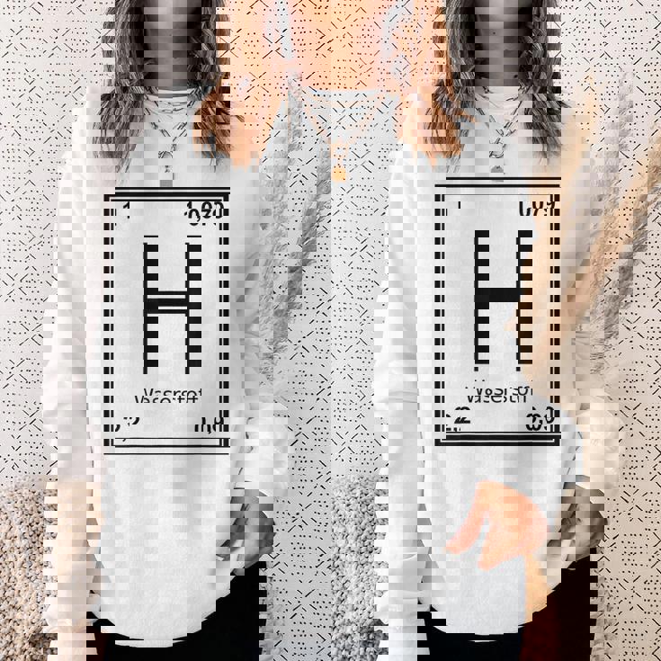 水素シンボルコスチューム。 スウェットシャツ 彼女への贈り物