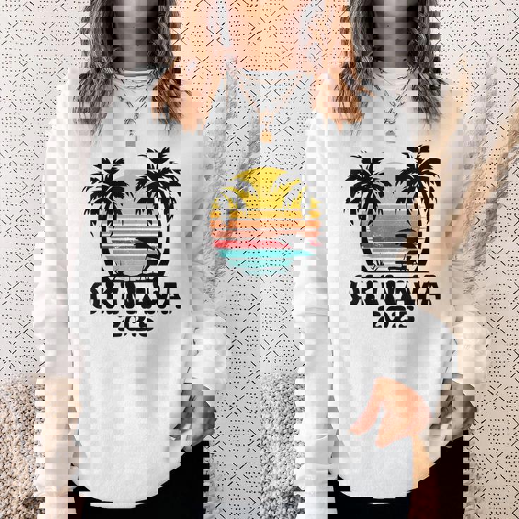 沖縄 2025 家族旅行 友達 団体行楽 マッチング スウェットシャツ 彼女への贈り物