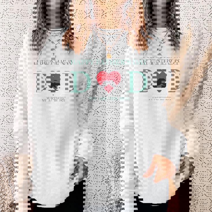 父の日のお父さんギフト ハッピー父の日tシャツ スウェットシャツ 彼女への贈り物