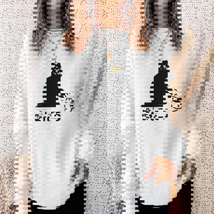 おもしろ 猫好き 猫飼い 猫 ネコ ねこ 黒猫 くろねこ好き 面白い サプライズ ギフト にゃんこ かわいい 長袖tシャツ スウェットシャツ 彼女への贈り物