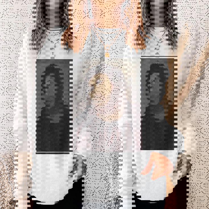 猿のイエスの絵、台無しにされたキリスト、フレスコ、ボッチドアートミーム。 スウェットシャツ 彼女への贈り物