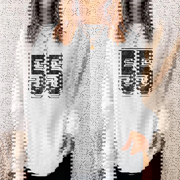 番号 55 スウェットシャツ 彼女への贈り物