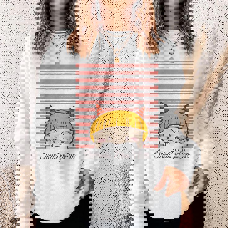 絵本・おにのこにこちゃん ② スウェットシャツ 彼女への贈り物