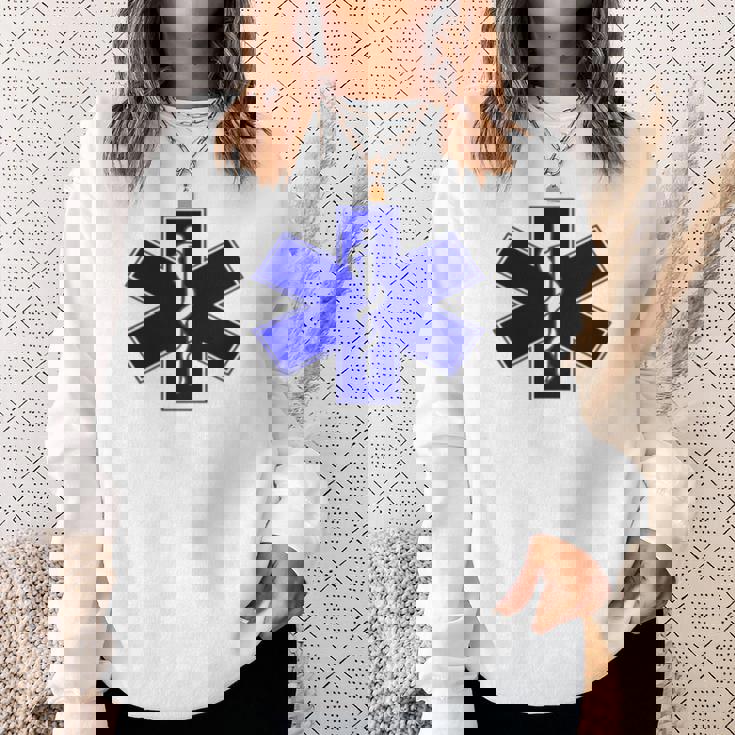 緊急医療レスポンダー Ems Emt 長袖tシャツ スウェットシャツ 彼女への贈り物