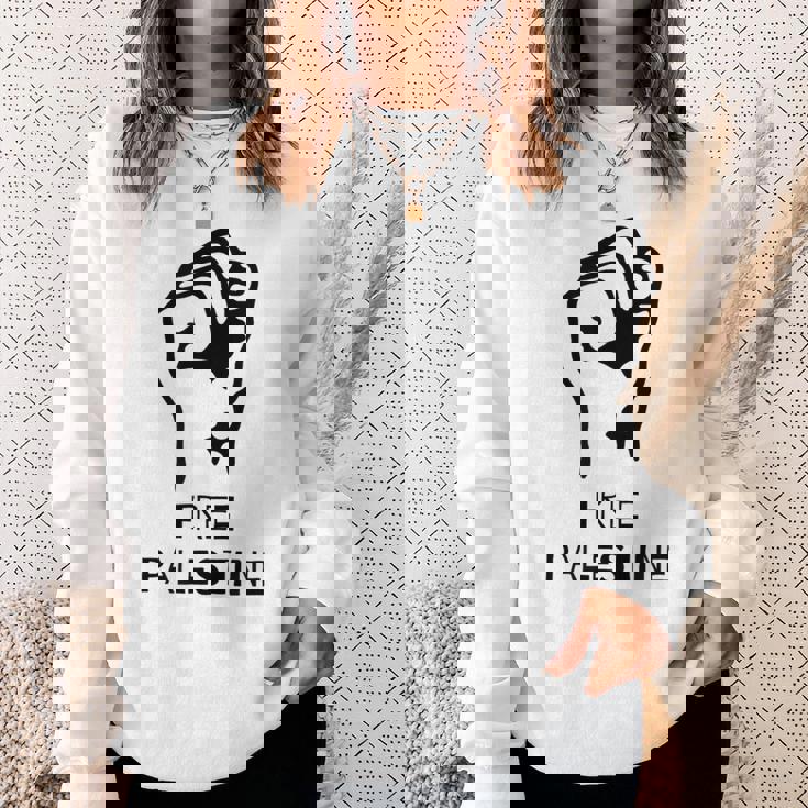 自由パレスチナ・ガザ反戦平和反占領 スウェットシャツ 彼女への贈り物