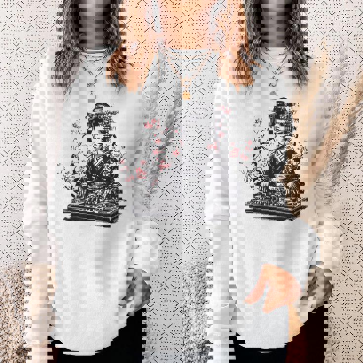 芸者 Dj 着物 和 美的 原宿 スウェットシャツ 彼女への贈り物