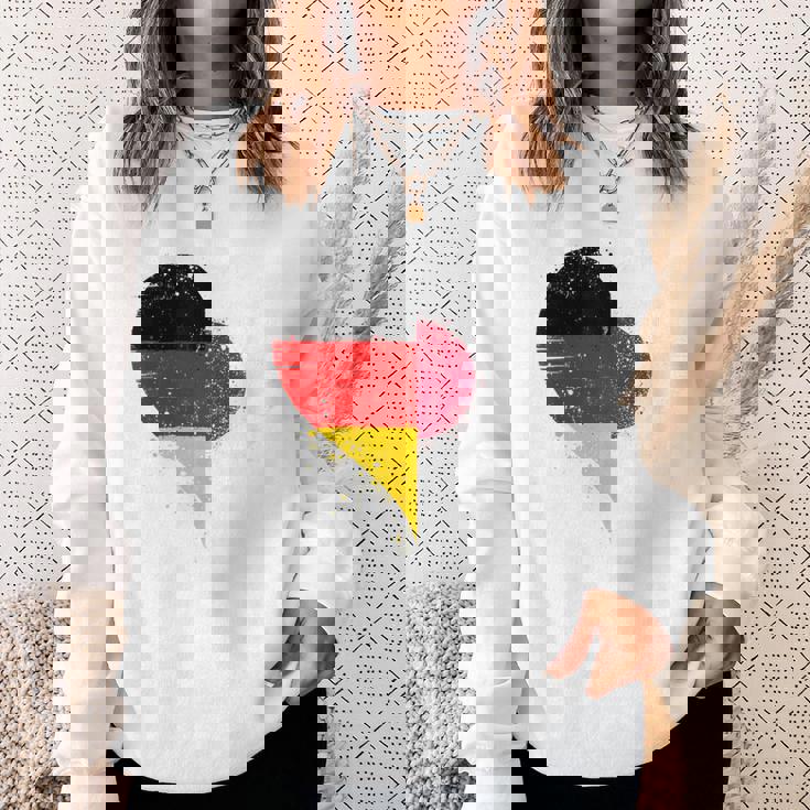 誇り高き日本人ドイツ人のためのヴィンテージの旗 A 日本 ドイツ スウェットシャツ 彼女への贈り物