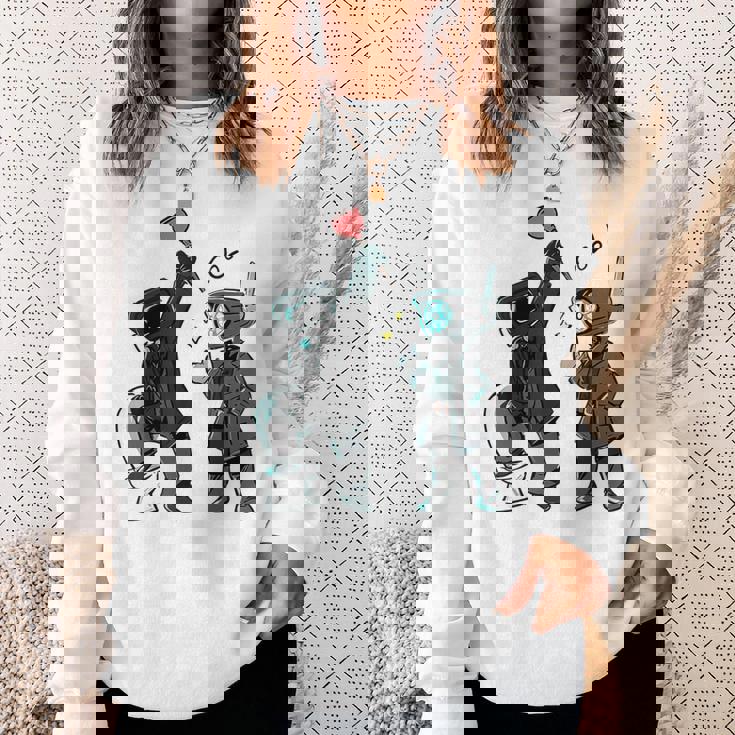 誕生日ボーイ、カメラマン、スピーカーマン、スキビディトイレ スウェットシャツ 彼女への贈り物