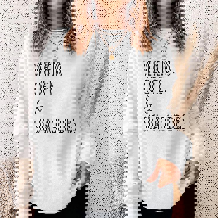 週末コーヒーフクロモモンガペット スウェットシャツ 彼女への贈り物