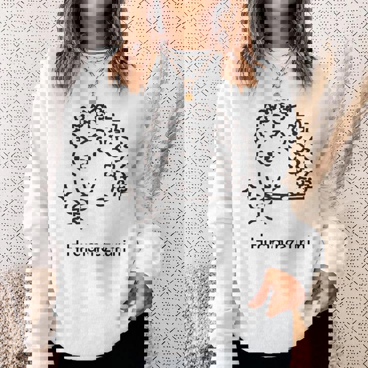 針鼠 花 芽 新芽 園芸 ガーデニング 家庭菜園 メンズ レディース キッズ かわいい ハリネズミ好き スウェットシャツ 彼女への贈り物