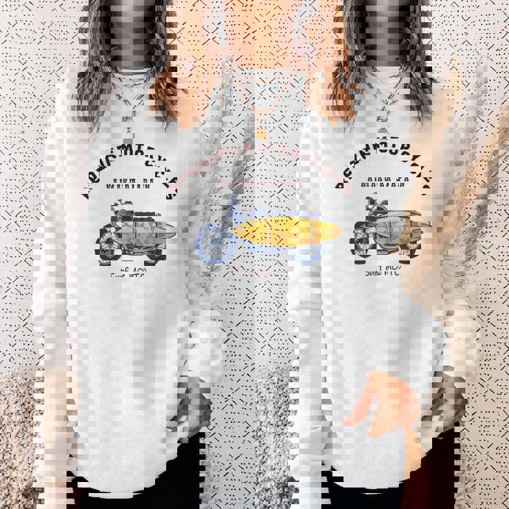 鎌倉 ジャパン オシャレ クール サーフィン バイク オートバイ スウェットシャツ 彼女への贈り物