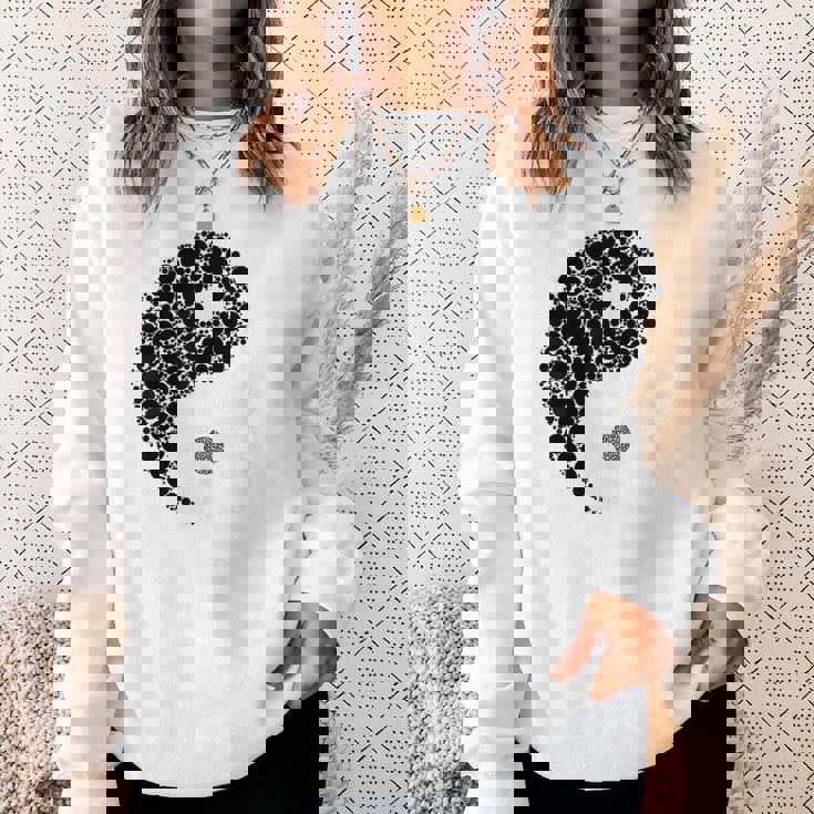 陰陽 太極拳 スウェットシャツ 彼女への贈り物