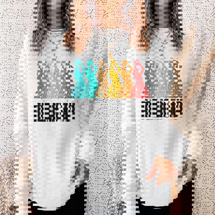 障害者 障害者 車椅子バスケットボール選手 スウェットシャツ 彼女への贈り物