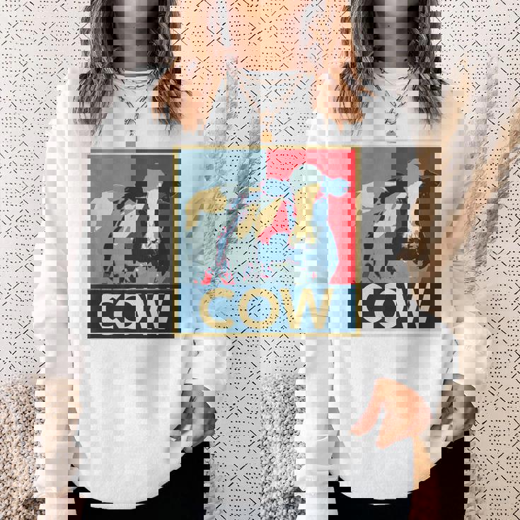 面白い 牛 牧場 動物 男性 面白い ギフト 子供 農業 農場 スウェットシャツ 彼女への贈り物